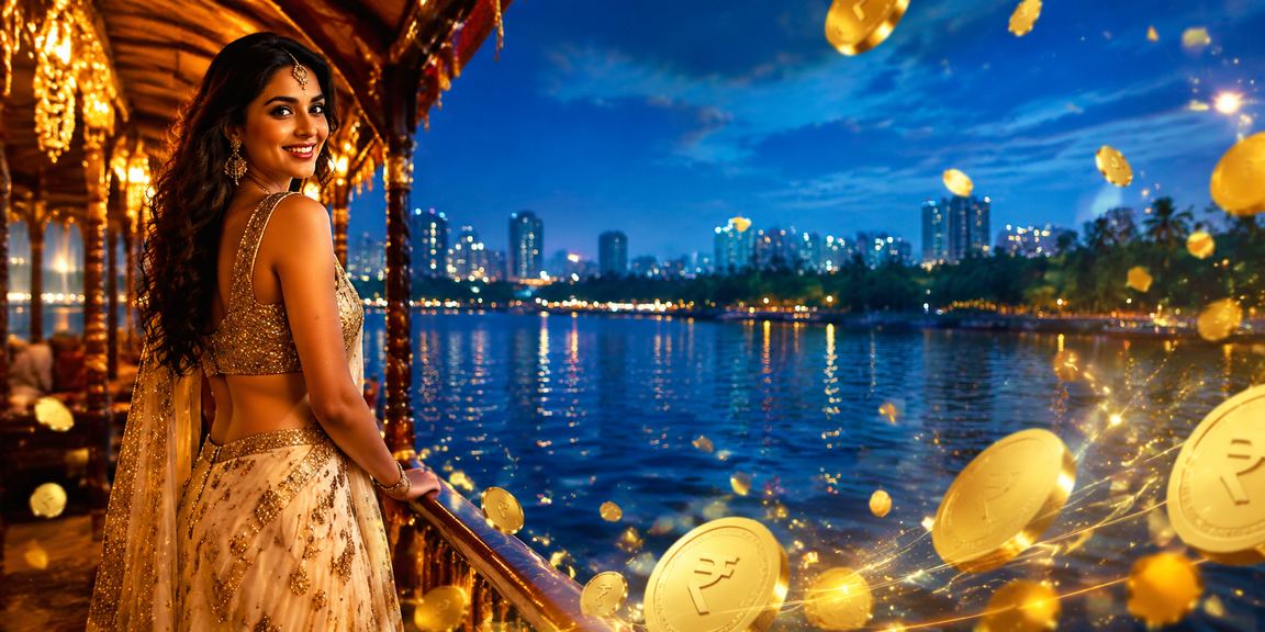 Rummy tournament live betting scene with rupee notes and players in Kerala